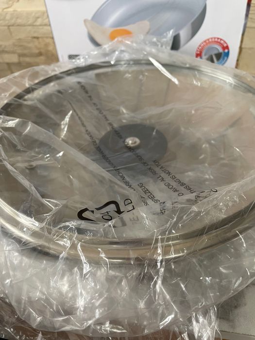 Genius Cerafit Steel patelnia  stal nierdzewna – 28 cm