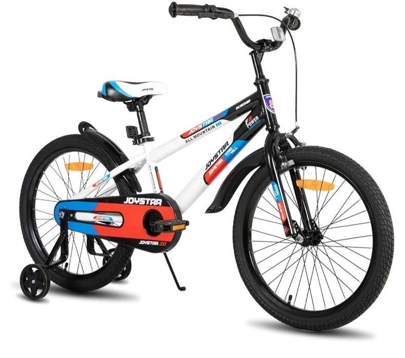 Bicicleta infantil JOYSTAR Berry de 20 polegadas para meninos e meninas de 8 a 11 anos com rodinhas de apoio e suporte
