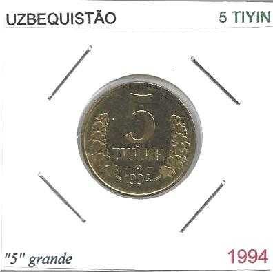Uzbequistão - - - - - Moedas