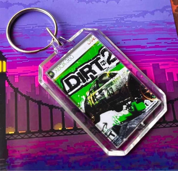 Brelok DiRT 2 - mini okładka gry Xbox 360