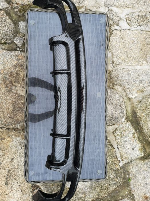 CARBONO DIFUSOR TRASEIRO ESCAPE BMW SÉRIE 1 E82 E88 M PERFORMANCE 135I