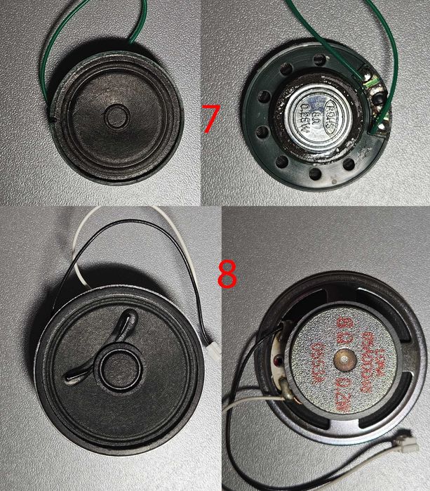 Динамики от колонок разные