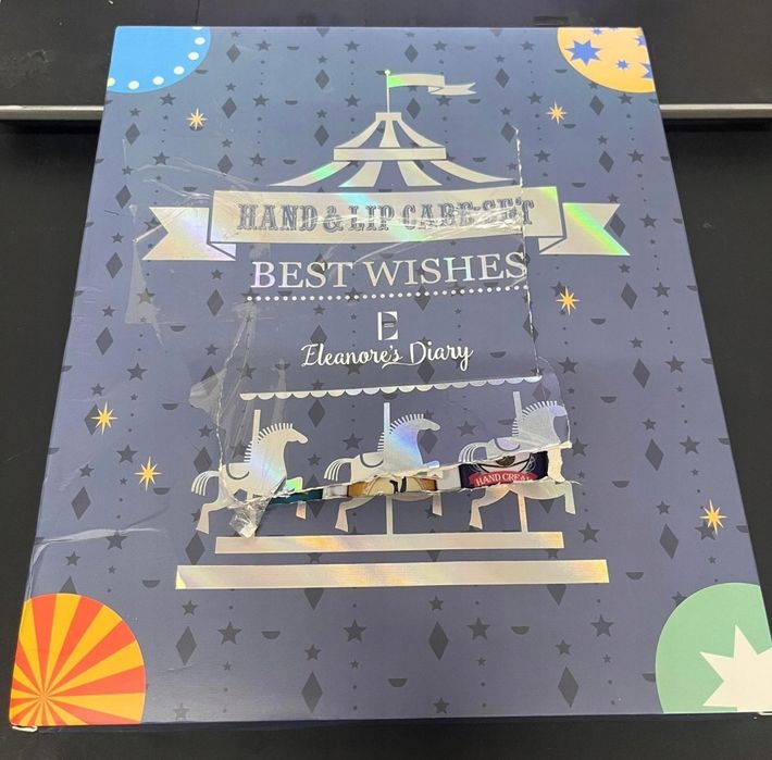 Zestaw kremu do rąk i balsamy do ust Eleanore's Diary nawilżający i r