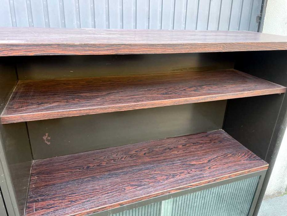 Armário De Escritório Metálico Vintage