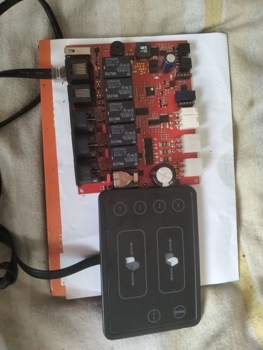 Sterownik + Pilot przewodowy do fotela elektrycznego zestawu wypoczynkowego/ łóżka 24V