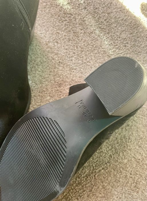 Botki Primark UK 9 42 na szersze stopy ~28 cm