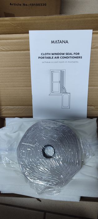 Віконний ущільнювач для портативних підлогових кондиціонерів