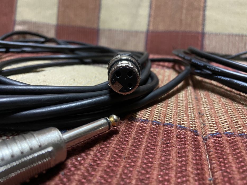 3 x kabel xlr jack