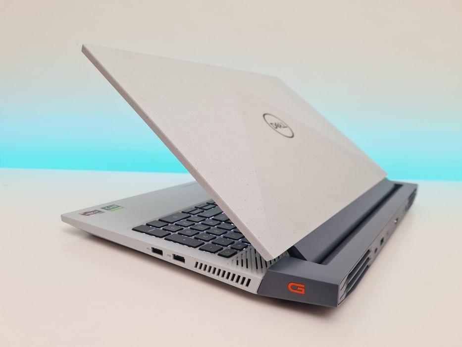 Śliczny biały Dell gamingowy‼️ RTX 3050/Ryzen/16GB/512SSD LAPTOP DO GI