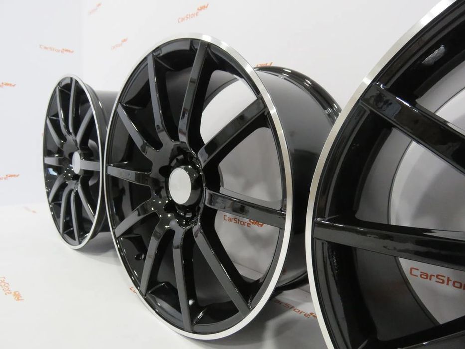 Jantes Riva NBZ 19 x 8.5 et 46 + 9.5 et 35  5x112 Preto Brilhante
