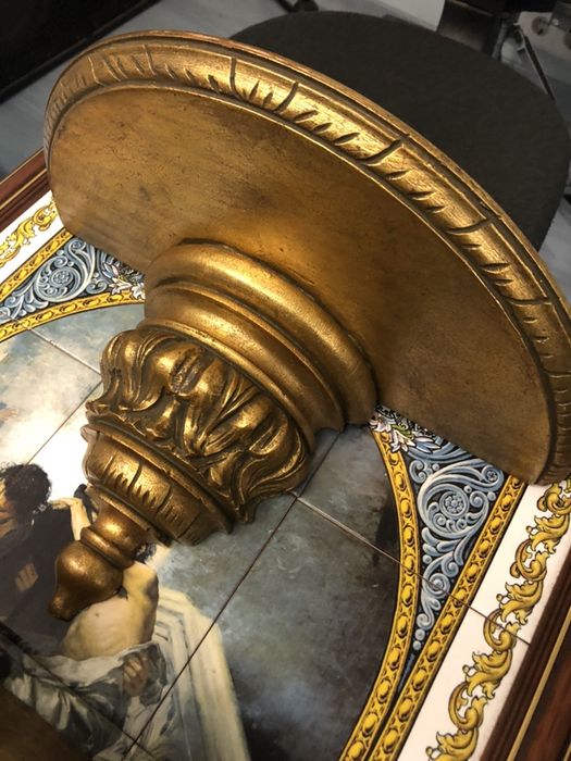 Penhas Grandes em Talha Dourada