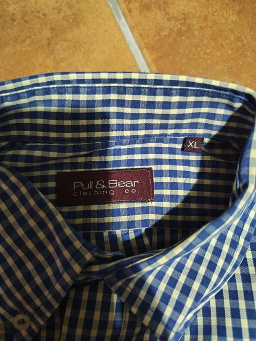 Camisa homem manga comprida da Pull & Bear