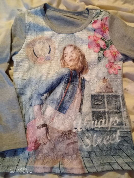 Bluzki tunika 110/116