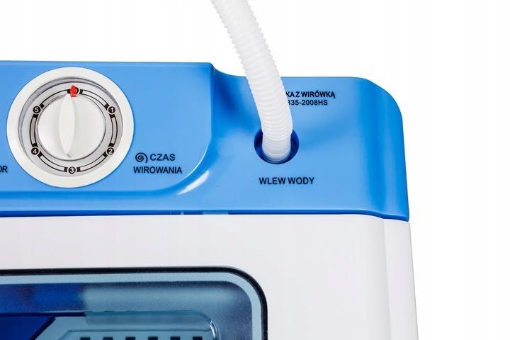 Pralko Wirówka 5kg Prania 2kg Wirowa. Turystyczna Przenośna Na Działkę