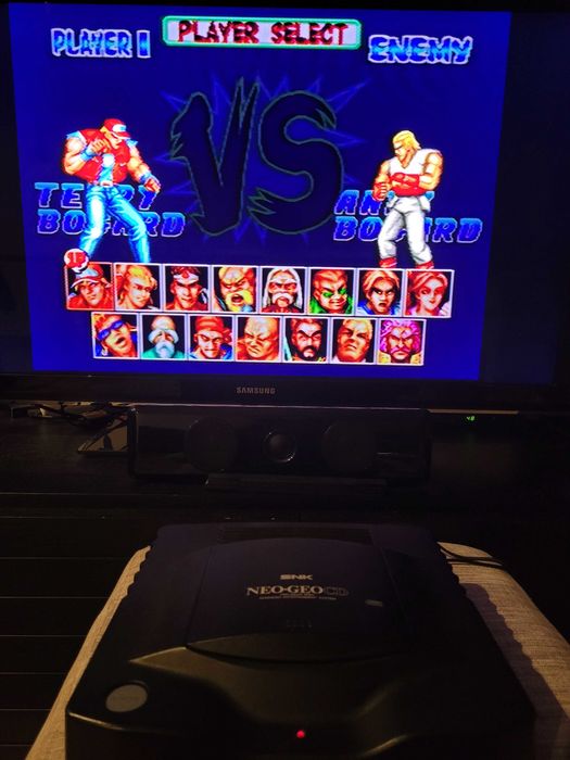 Consola Neo Geo CD top loader