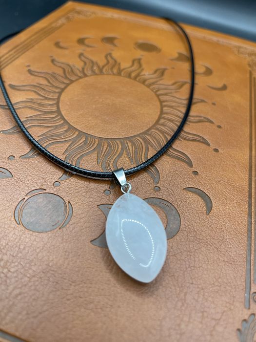 Naszyjnik krysztal gorski kamienie naturalne