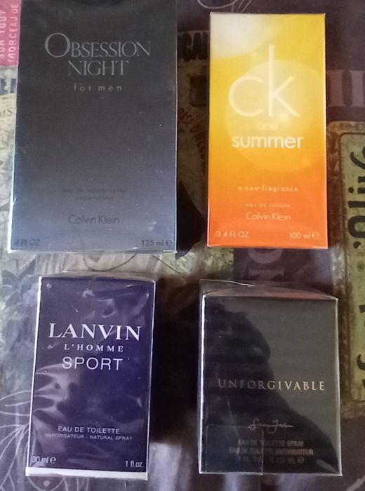 Lanvin, CK, Obsession.