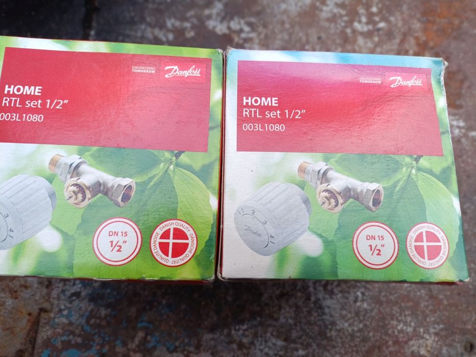 Термокомплект для радіатора прямий Danfoss RTL 1/2" з налаштуванням (0