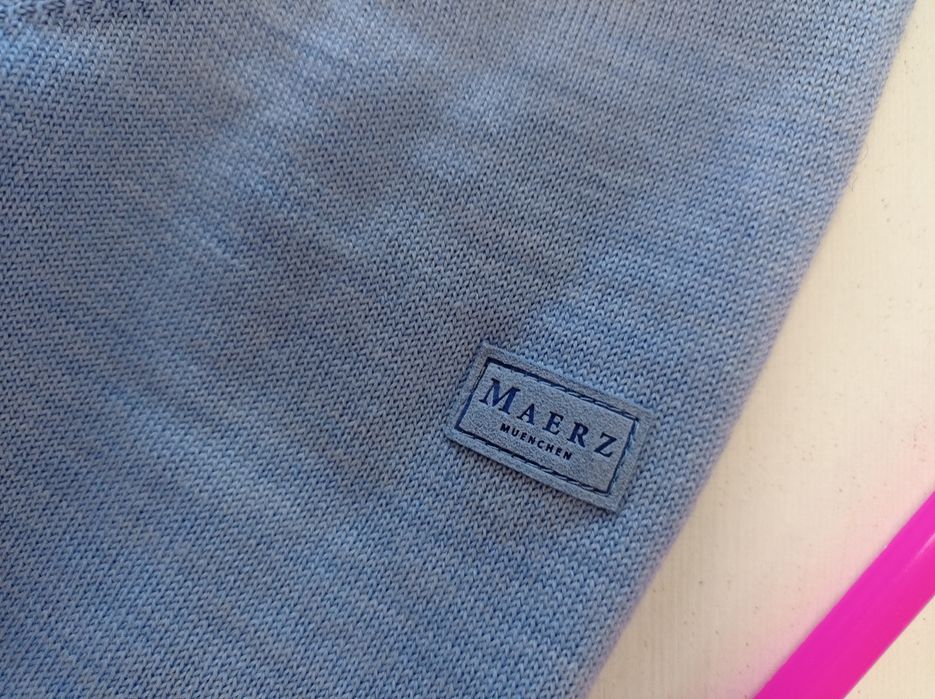Nowy sweter męski wełniany Maerz Muenchen