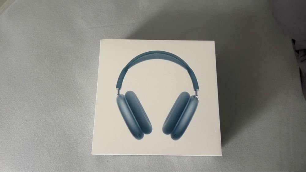 Słuchawki Airpods Max niebieskie