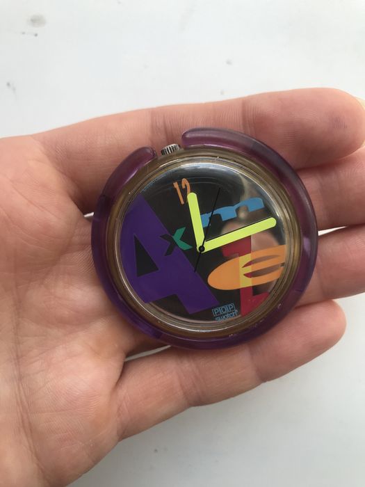 Вінтажний годинник Swatch Letterhead PWK141 | 90-х