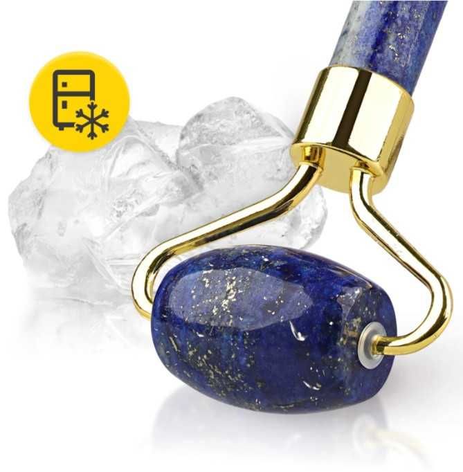 Roller do twarzy Gua Sha z naturalnego lazurytu 4Fizjo !!!