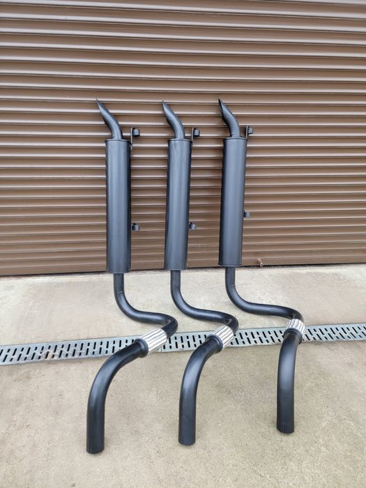 Вихлопна для МТЗ   Глушник МТЗ. Глушитель МТЗ.