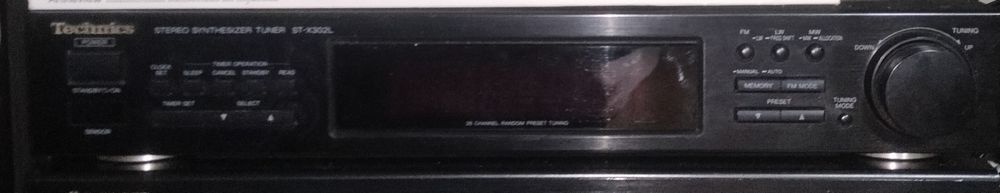 Amplificador Technics + Deck + Tuner & Leitor CD Pioneer