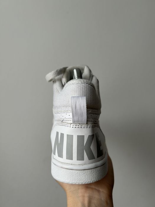 Białe nike court bought mid 37.5 wyprzedaz obuwie sportowe unisex