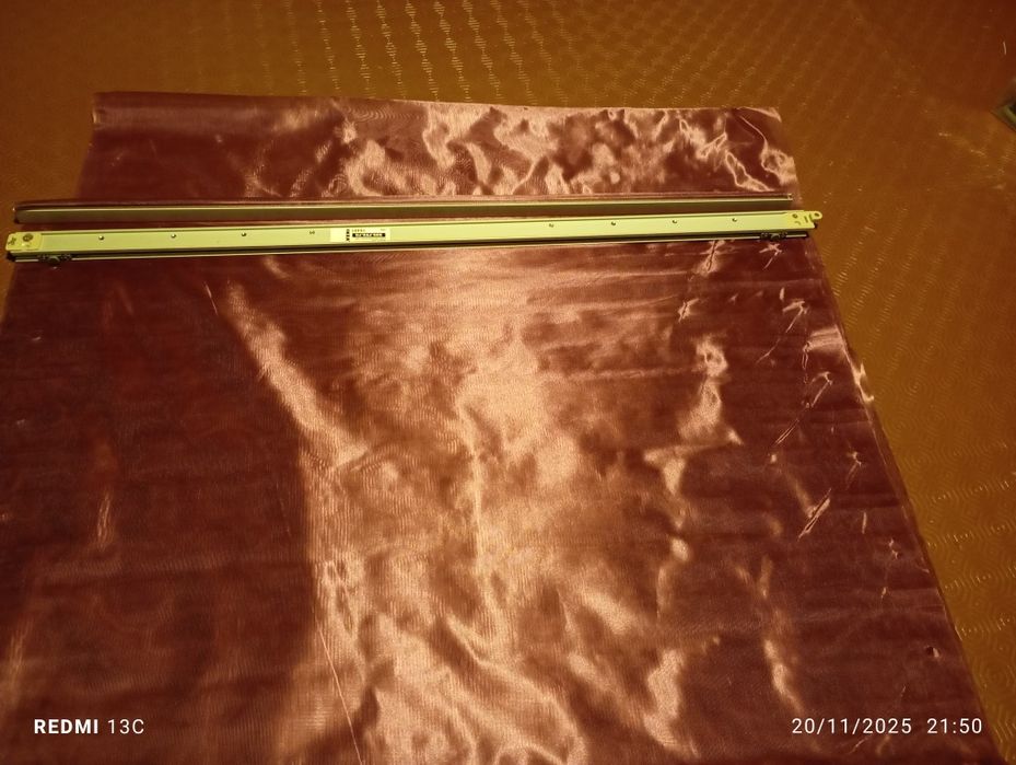 Estores em tecido transparente