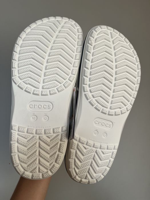 Крокси білі crocs жіночі bayaband white