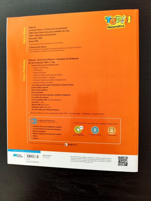 Top 1 - Matemática 1° Ano - Manual versão Professor (Novo)