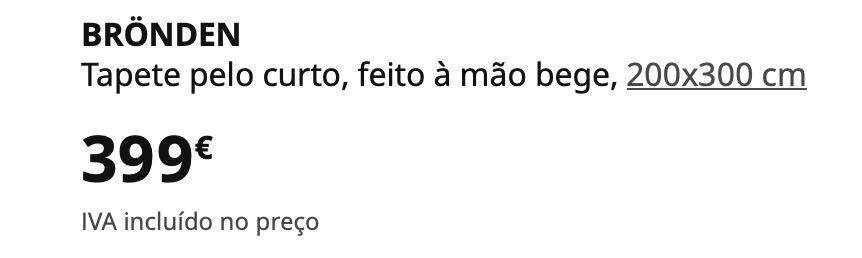 Tapete BRONDEN Novo
