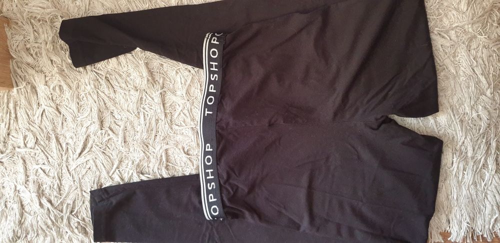 Czarne legginsy TopShop 36 S