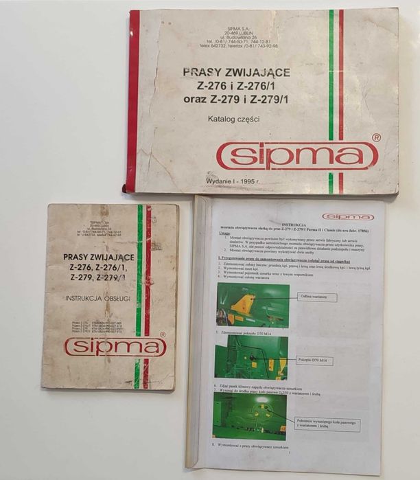 Prasa sipma Z-279/1 Farma