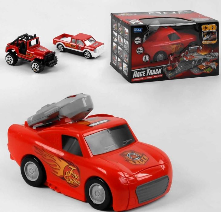 Парковка WinTec База рятувальників, пожежна машина, пускова установка