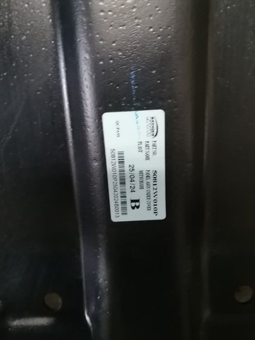 Защита заводская Pajero Sport