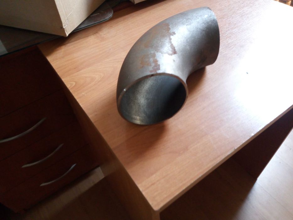 Kolano Hamburskie Stalowe DN100 4" 90