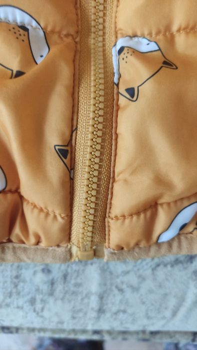 Куртка демісезонна з лисичками