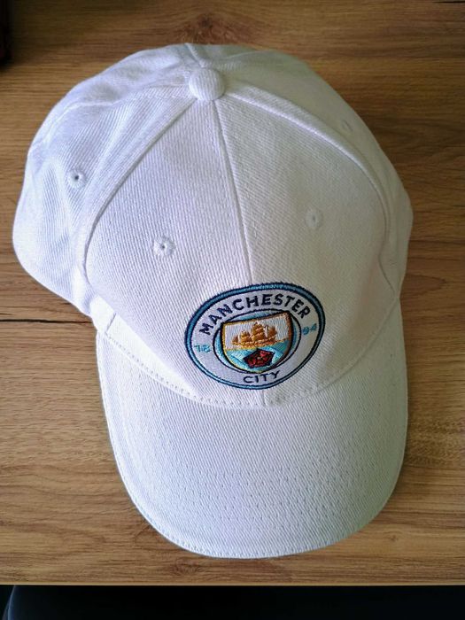 Czapka Manchester City nowa, biała