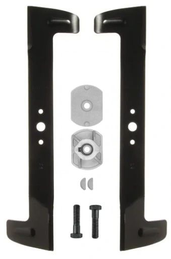 zestaw komplet noży 102 cm noże + piasty + śruby castel garden tc102 tcp102