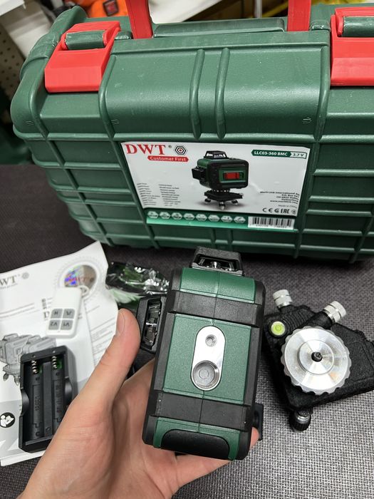 Лазерный уровень DWT LLC03-360 BMC диоды OSRAM Германия Гарантия 24мес