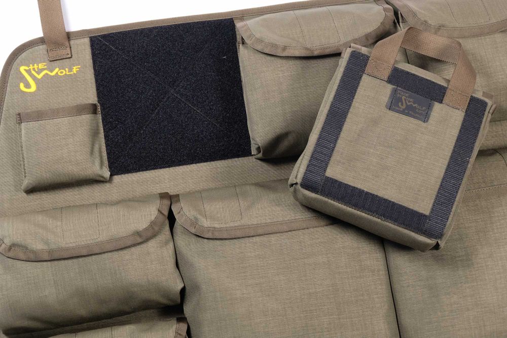 SHE-WOLF Organizer na szyby drzwi tył INEOS GRENADIER z torebką zrywką