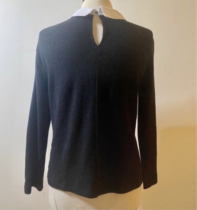 Camisola zara preta e branco