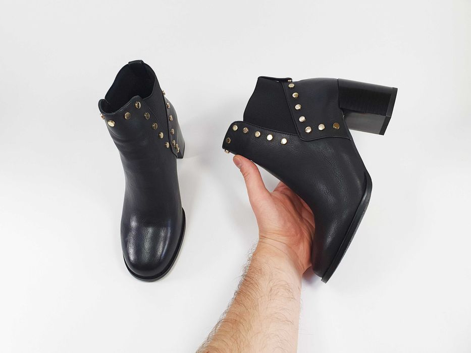 Ботильоны женские Fabiani 37 23 см 6.5 US черные