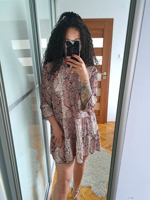 Sukienka krótka letnia rozmiar uniwersalny