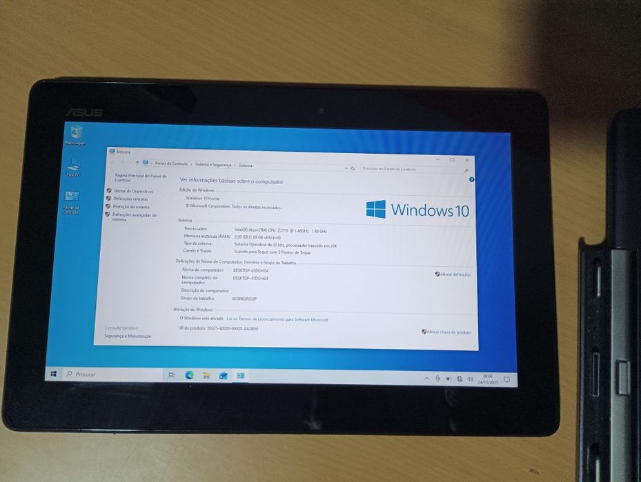 Tablet híbrido ASUS Transformer Book