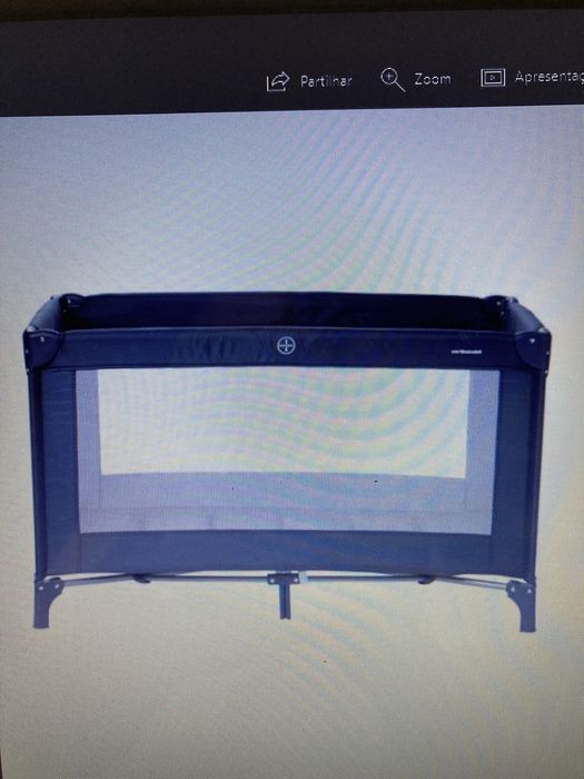 Cama bebé viagem a estrear