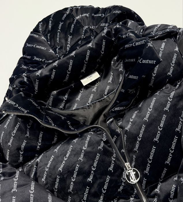 Велюрова зимова куртка Juicy Couture нова оригінал розмір S (йде на М)