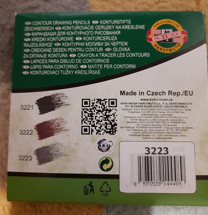 KOH-I-NOOR карандаши для контурного рисования.